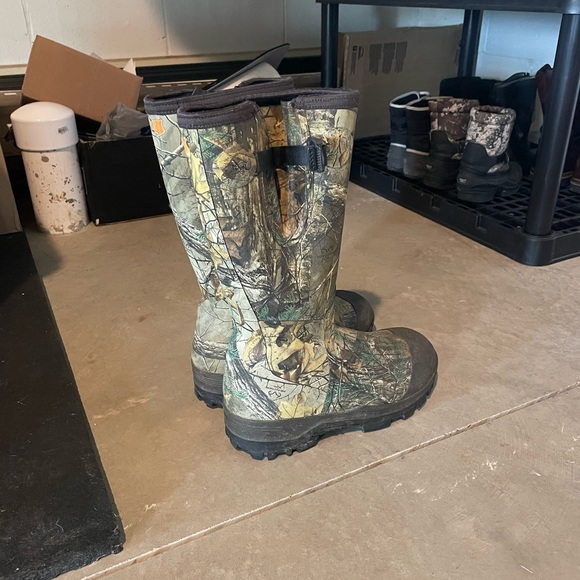 Field and Stream Camouflage Rubber Boots Size 10 - Picture 1 of 4